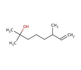 Dihydromyrcenol (CAS 18479-58-8) - chemical structure image