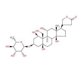 Dihydroouabain (CAS 1183-35-3) - chemical structure image