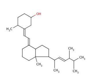 Dihydrotachysterol (CAS 67-96-9) - chemical structure image