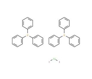 Diiododbis(triphenylphosphinenickel(II) (CAS 82308-17-6) - chemical structure image