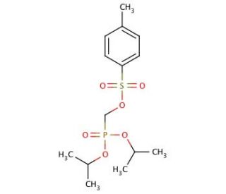 (Diisopropoxyphosphoryl)methyl 4-methylbenzenesulfonate (CAS 35717-98-7) - chemical structure image