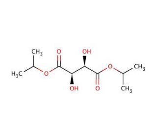 (&plus;)-Diisopropyl L-tartrate (CAS 2217-15-4) - chemical structure image