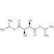 (+)-Diisopropyl L-tartrate (CAS 2217-15-4) - chemical structure image
