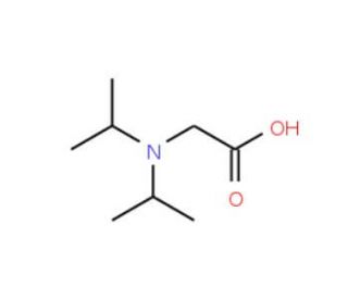 Diisopropylamino-acetic acid (CAS 44976-83-2) - chemical structure image