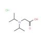 Diisopropylamino-acetic acid hydrochloride - chemical structure image