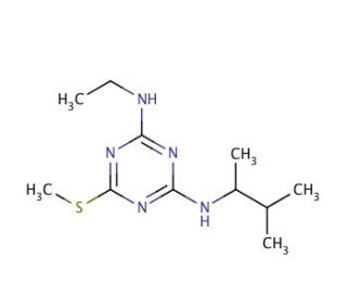 Dimethametryn (CAS 22936-75-0) - chemical structure image