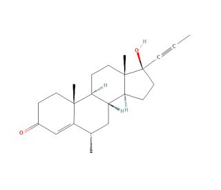 Dimethisterone (CAS 79-64-1) - chemical structure image