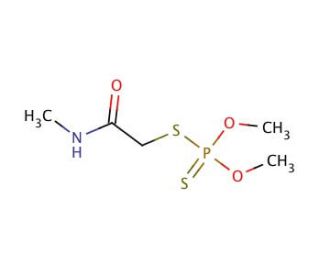 Dimethoate (CAS 60-51-5) - chemical structure image