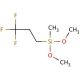 Dimethoxy-methyl(3,3,3-trifluoropropyl)silane (CAS 358-67-8) - chemical structure image