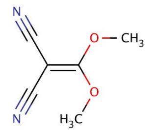 (dimethoxymethylene)malononitrile - chemical structure image