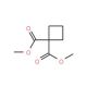 Dimethyl 1,1-cyclobutanedicarboxylate (CAS 10224-72-3) - chemical structure image
