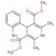 Dimethyl 1,4-Dihydro-2,6-dimethyl-4-(2′-aminophenyl)-pyridine-3,5-dicarboxylate (CAS 21889-33-8) - chemical structure image