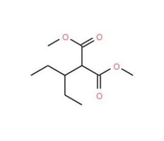 Dimethyl (1-ethylpropyl)malonate (CAS 39520-19-9) - chemical structure image