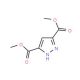 Dimethyl 1H-pyrazole-3,5-dicarboxylate (CAS 4077-76-3) - chemical structure image