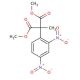 Dimethyl 2-(2,4-dinitrophenyl)-2-methylmalonate - chemical structure image