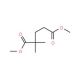 Dimethyl 2,2-dimethylpentanedioate (CAS 13051-32-6) - chemical structure image