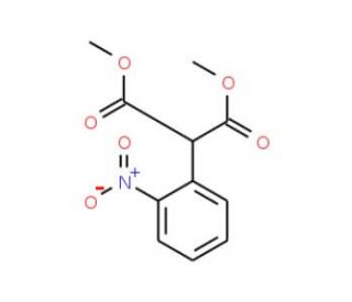 Dimethyl 2-(2-nitrophenyl)malonate (CAS 26465-37-2) - chemical structure image