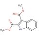 Dimethyl 2,3-indoledicarboxylate (CAS 54781-93-0) - chemical structure image