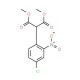 Dimethyl 2-(4-chloro-2-nitrophenyl)malonate (CAS 147124-32-1) - chemical structure image