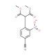 Dimethyl 2-(4-cyano-2-nitrophenyl)malonate (CAS 651747-69-2) - chemical structure image