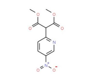 Dimethyl 2-(5-nitro-2-pyridinyl)malonate - chemical structure image