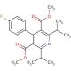 Dimethyl 2,6-Diisopropyl-4-(4-fluorophenyl)-pyridine-3,5-dicarboxylate - chemical structure image