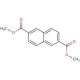 Dimethyl 2,6-naphthalenedicarboxylate (CAS 840-65-3) - chemical structure image