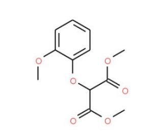 Dimethyl 2-Methoxyphenoxymalonate (CAS 150726-89-9) - chemical structure image