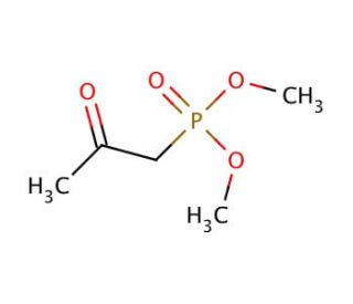 Dimethyl 2-oxopropylphosphonate (CAS 4202-14-6) - chemical structure image