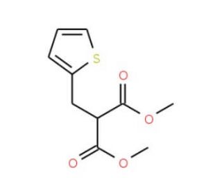 Dimethyl (2-thienylmethyl)malonate (CAS 122308-25-2) - chemical structure image