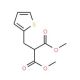 Dimethyl (2-thienylmethyl)malonate (CAS 122308-25-2) - chemical structure image