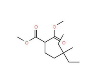 Dimethyl (3,3-diethylbutyl)malonate (CAS 1020253-71-7) - chemical structure image