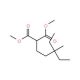 Dimethyl (3,3-diethylbutyl)malonate (CAS 1020253-71-7) - chemical structure image