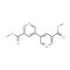 Dimethyl 3,3′-Bipyridine-5,5′-dicarboxylate (CAS 128612-43-1) - chemical structure image