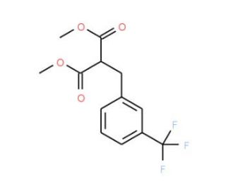 Dimethyl (3-trifluoromethylbenzyl)malonate - chemical structure image