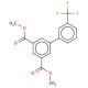 Dimethyl 3′-trifluoromethyl bipehnyl-3,5-dicarboxylate - chemical structure image