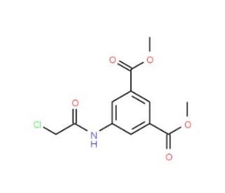 Dimethyl 5-[(chloroacetyl)amino]isophthalate - chemical structure image