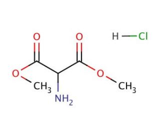 Dimethyl aminomalonate hydrochloride (CAS 16115-80-3) - chemical structure image