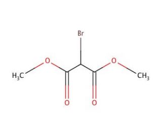 Dimethyl bromomalonate (CAS 868-26-8) - chemical structure image