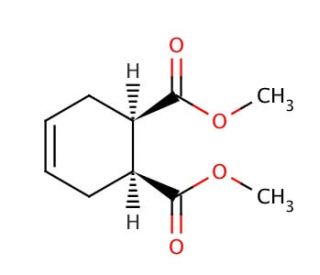 Dimethyl cis-1,2,3,6-tetrahydrophthalate (CAS 4841-84-3) - chemical structure image