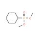 Dimethyl cyclohexylphosphonate (CAS 1641-61-8) - chemical structure image