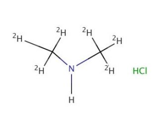 Dimethyl-d6-amine hydrochloride (CAS 53170-19-7) - chemical structure image