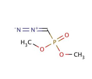 Dimethyl Diazomethylphosphonate (CAS 27491-70-9) - chemical structure image