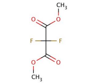 Dimethyl difluoromalonate (CAS 379-95-3) - chemical structure image