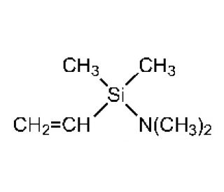 Dimethyl(dimethylamino)vinylsilane (CAS 13391-72-5) - chemical structure image