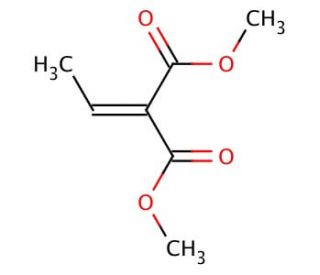 Dimethyl ethylidenemalonate (CAS 17041-60-0) - chemical structure image