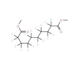 Dimethyl hexadecafluorosebacate (CAS 4590-24-3) - chemical structure image