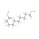 Dimethyl hexadecafluorosebacate (CAS 4590-24-3) - chemical structure image