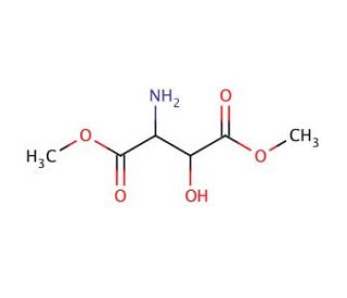 Dimethyl Hydroxyaspartate, Mixture of Diastereomers (CAS 471242-80-5) - chemical structure image