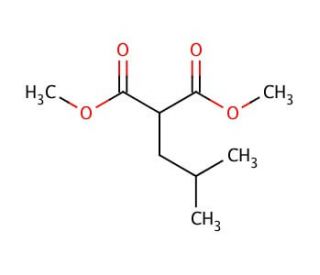 Dimethyl isobutylmalonate (CAS 39520-24-6) - chemical structure image